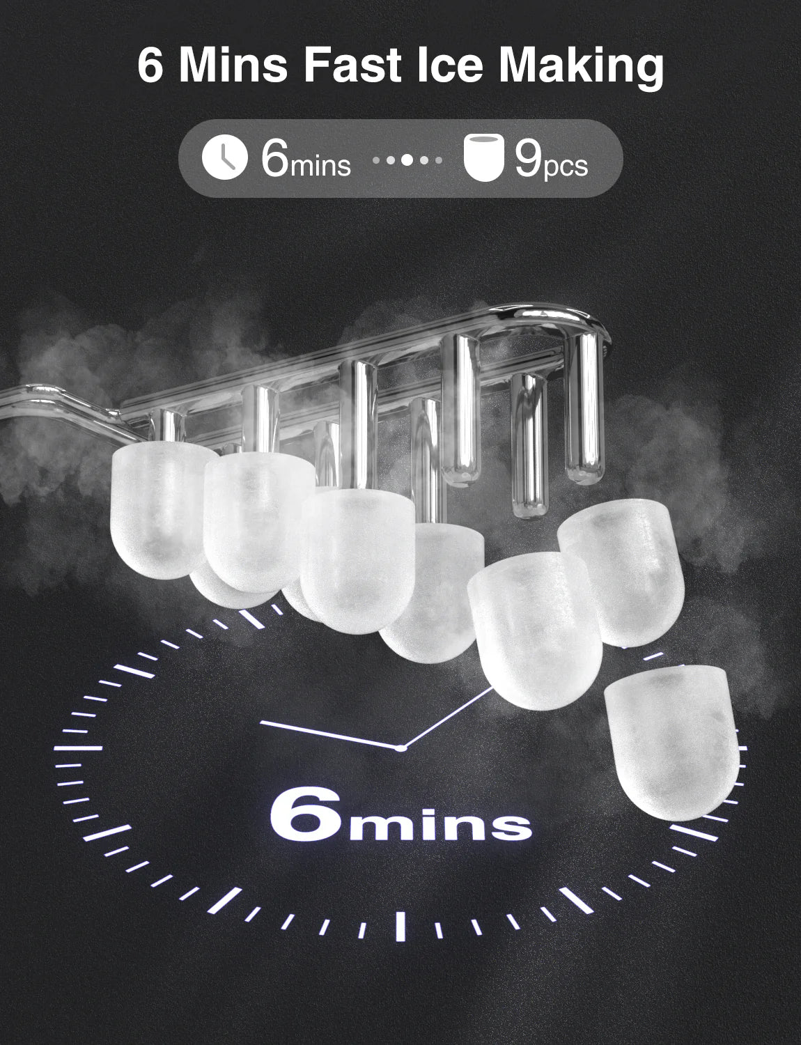 Smart Countertop Ice Maker