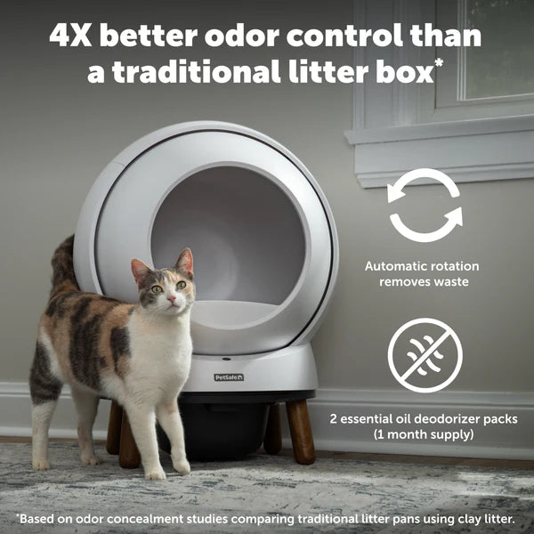 Self Cleaning Cat Litter Box System