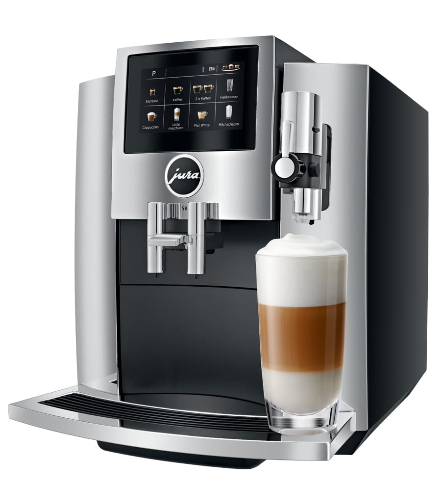 S8 Chrome Coffee Machine
