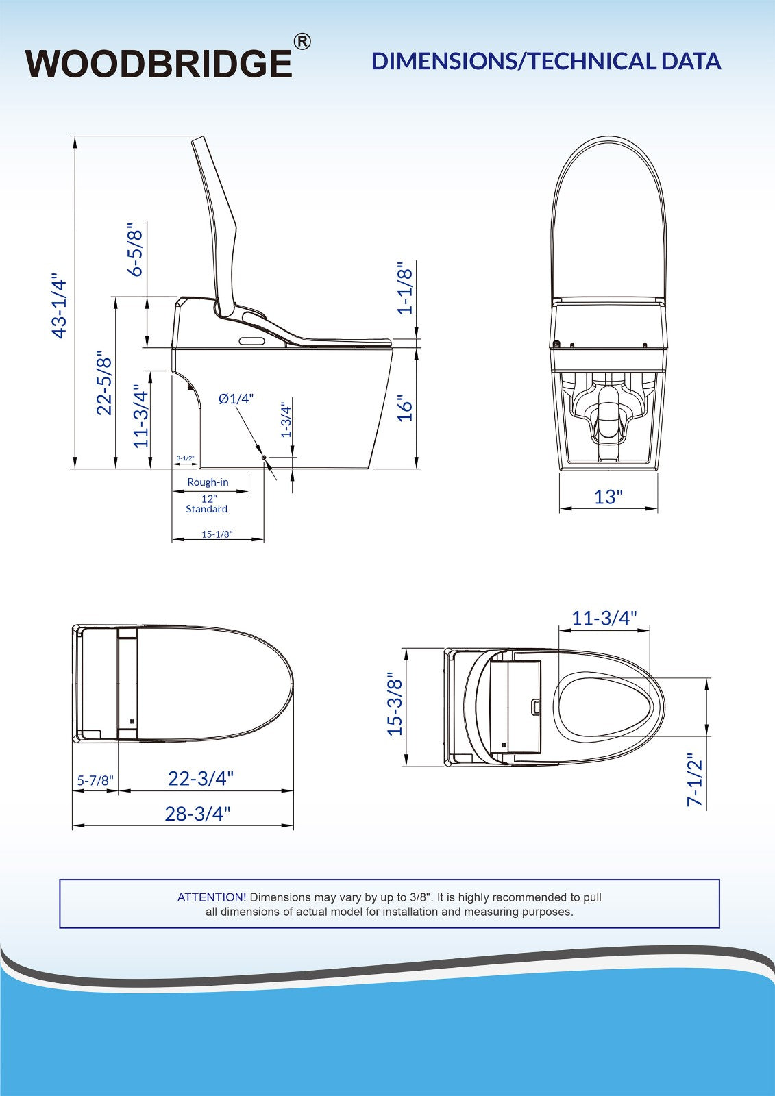 Woodbridge B-0960S 1.28 GPF